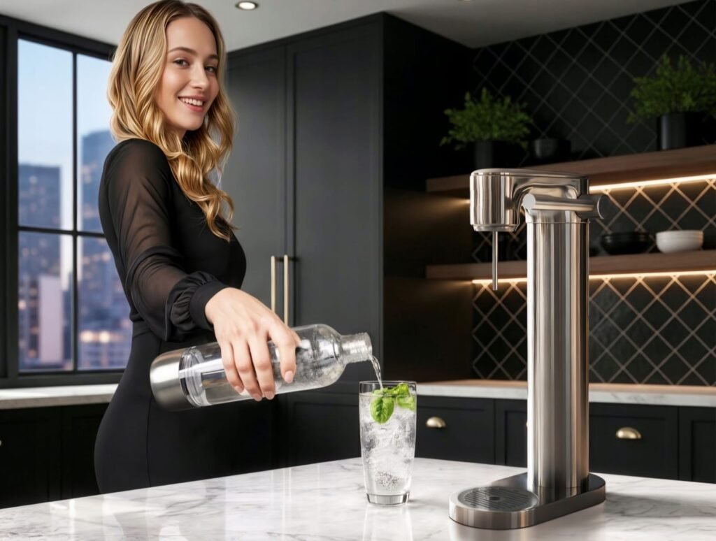 gāzēts ūdens mājās ar SodaDream aparātu