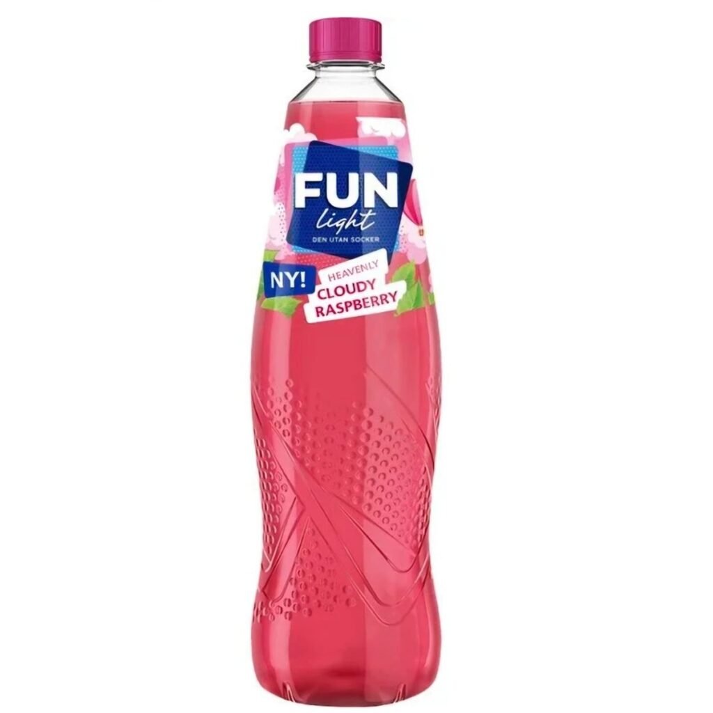 "FUN Light meža ogu sīrups bez cukura dzērieniem pudele"